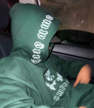 Load image into Gallery viewer, green omw angel hoodie
